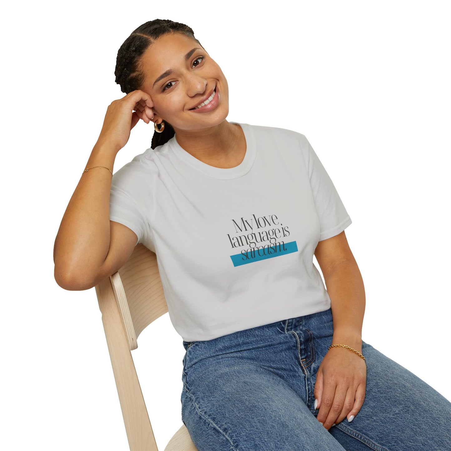 My Love Language is Sarcasm Unisex Softstyle T-Shirt
