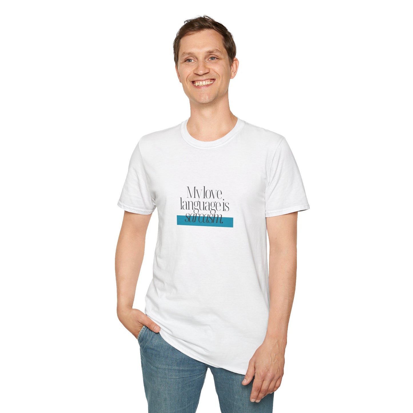My Love Language is Sarcasm Unisex Softstyle T-Shirt