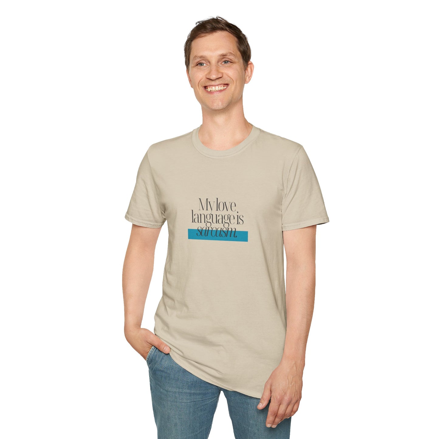 My Love Language is Sarcasm Unisex Softstyle T-Shirt