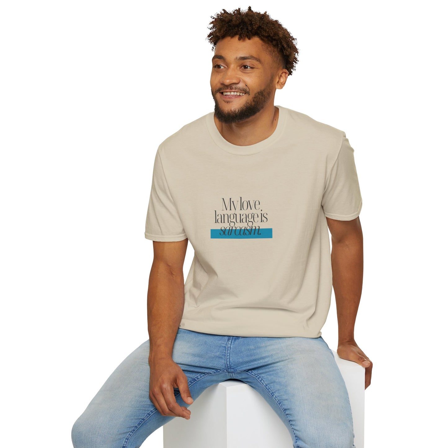 My Love Language is Sarcasm Unisex Softstyle T-Shirt