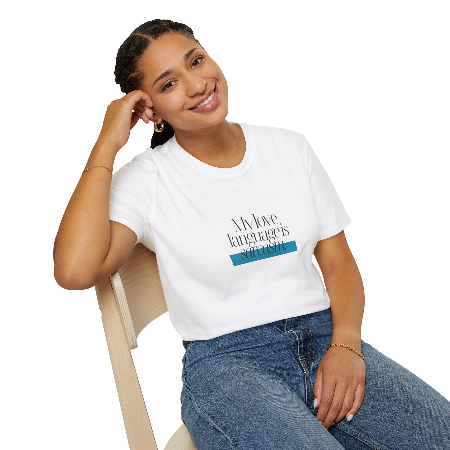 My Love Language is Sarcasm Unisex Softstyle T-Shirt