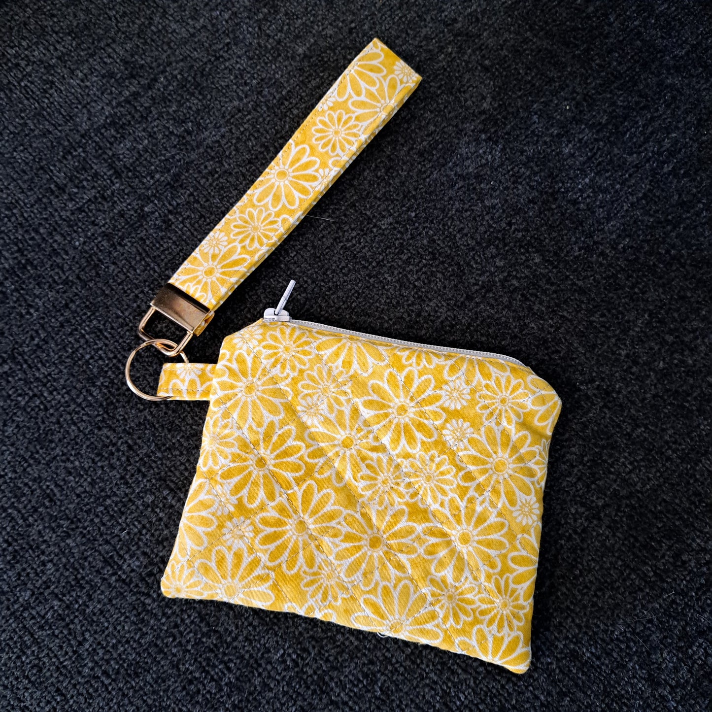 Latha Wallet - Yellow Flowers