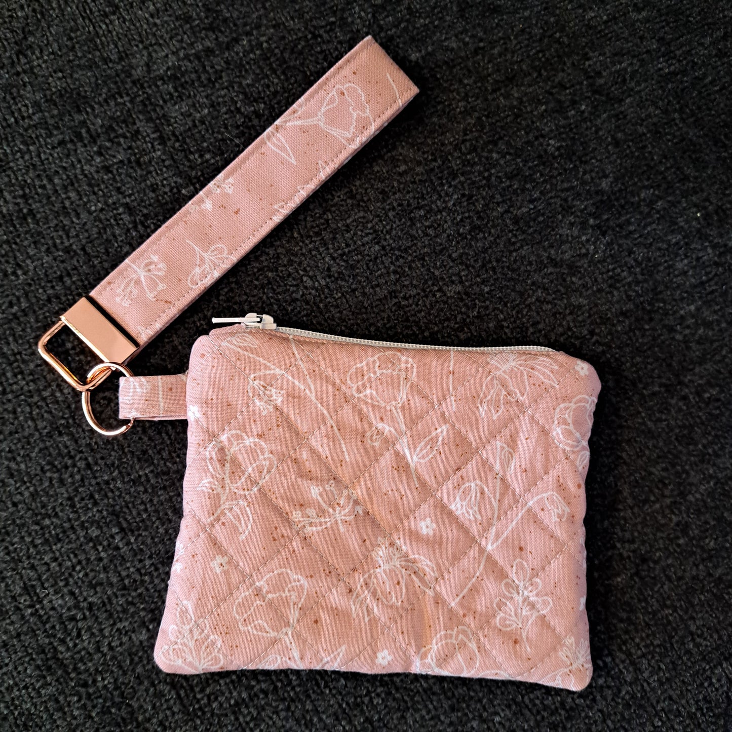 Latha Wallet - Pink Flowers