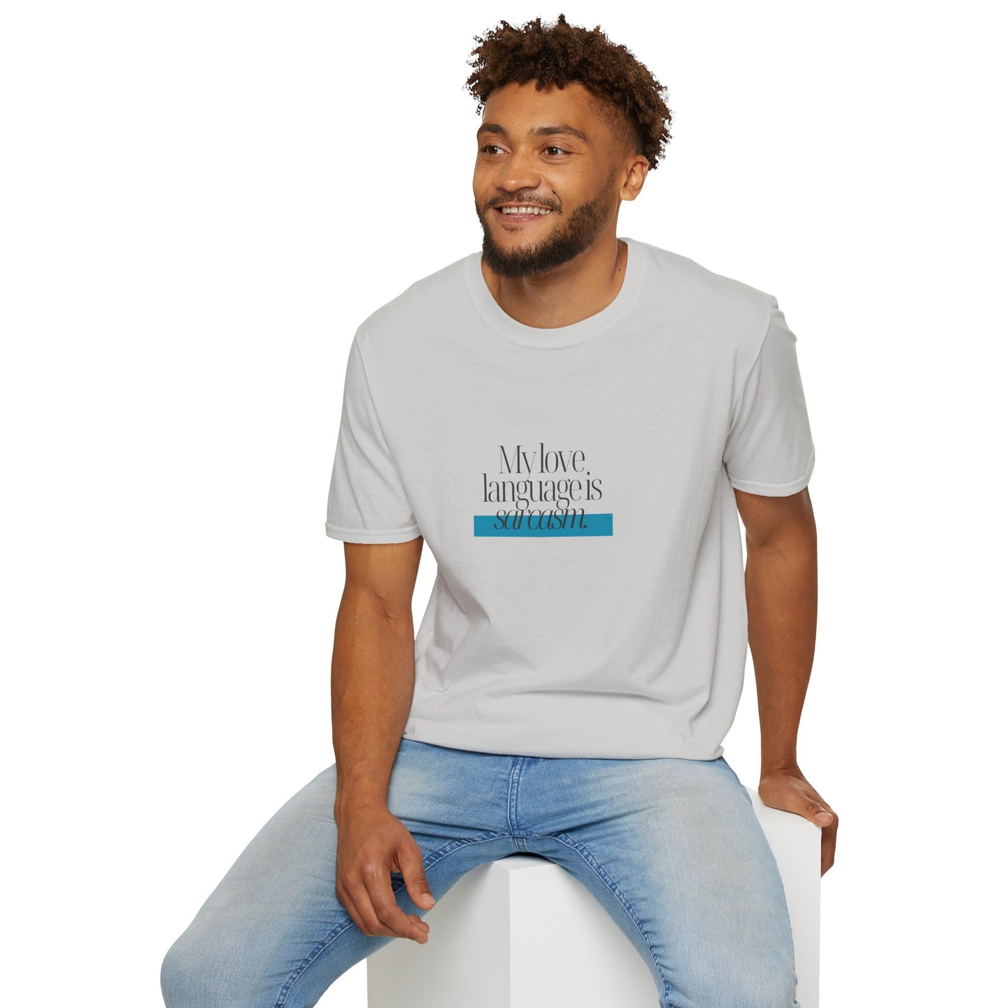My Love Language is Sarcasm Unisex Softstyle T-Shirt