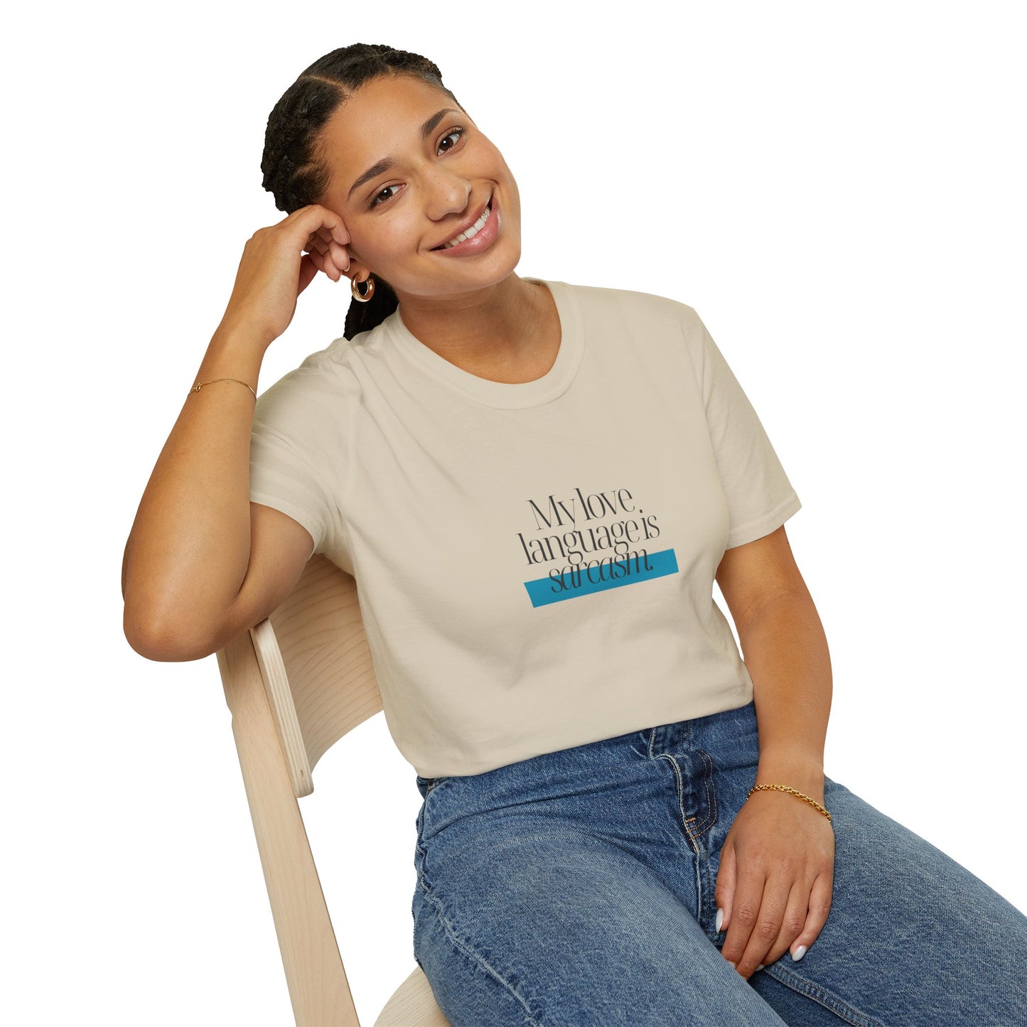 My Love Language is Sarcasm Unisex Softstyle T-Shirt
