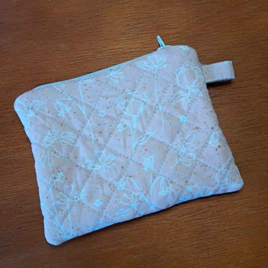 Latha Wallet - Pink Flowers