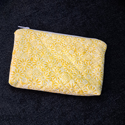 Sadie Clutch Bag - Yellow Flowers