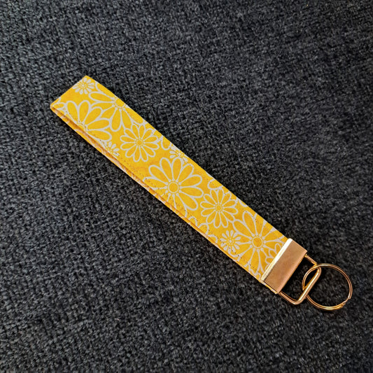 Susan Wristlet - Yellow Flowers