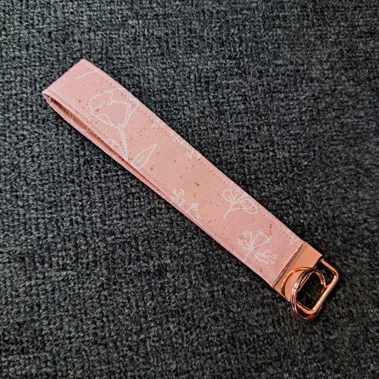 Susan Wristlet - Pink Flowers