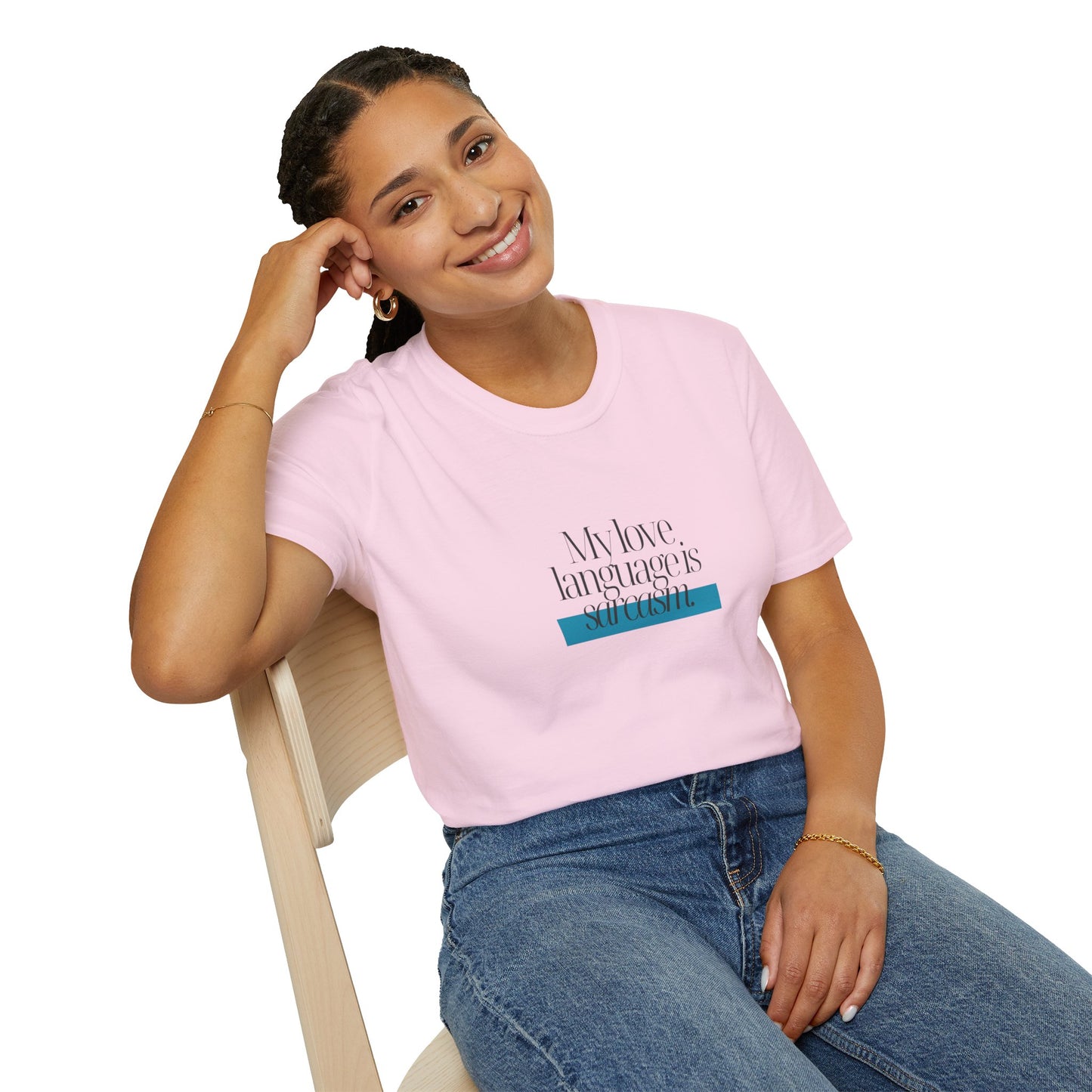 My Love Language is Sarcasm Unisex Softstyle T-Shirt