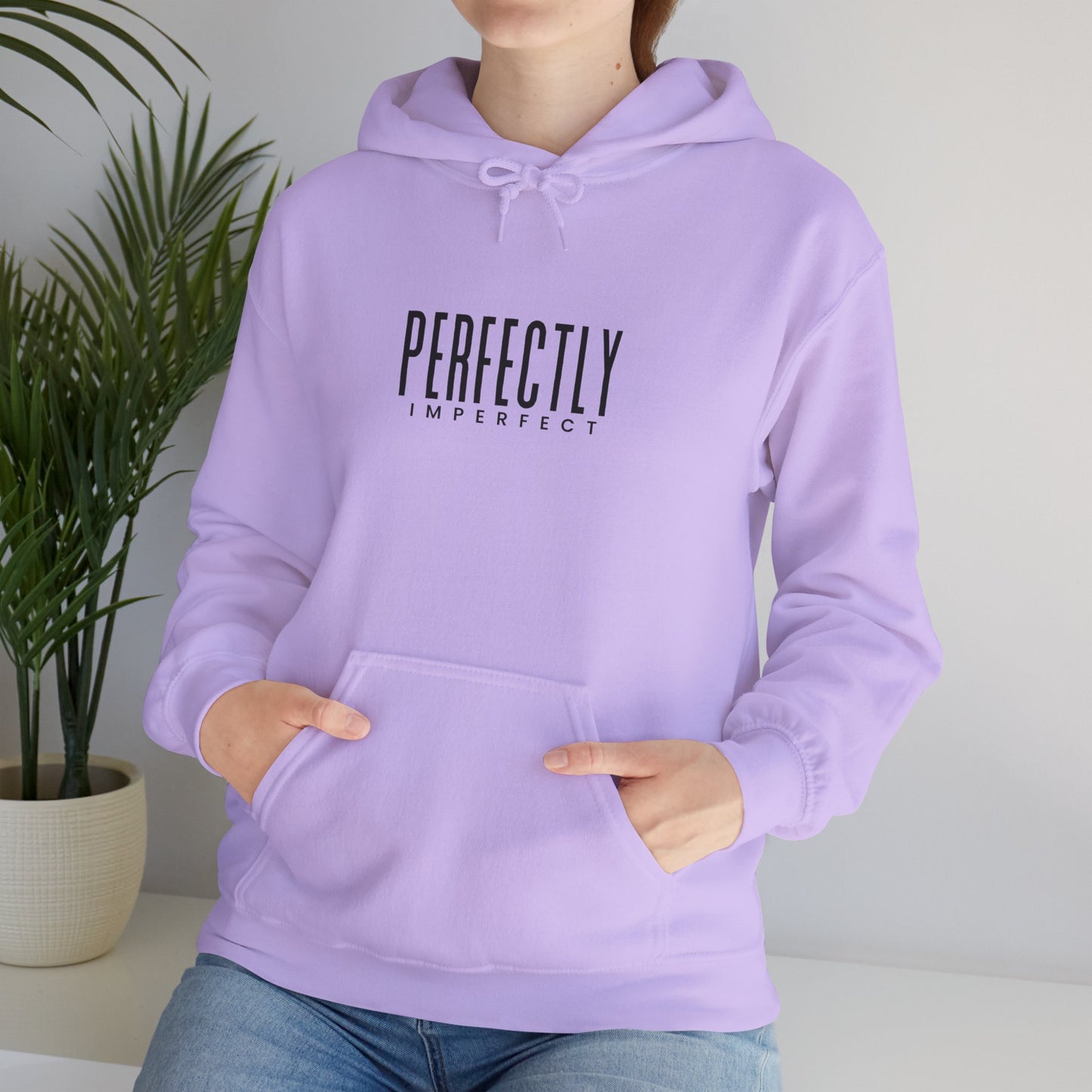 Perfectly Imperfect Hoodie - Cozy Unisex Sweatshirt, Casual Everyday Wear, Gift for Friends, Relaxed Style, Warm Layering